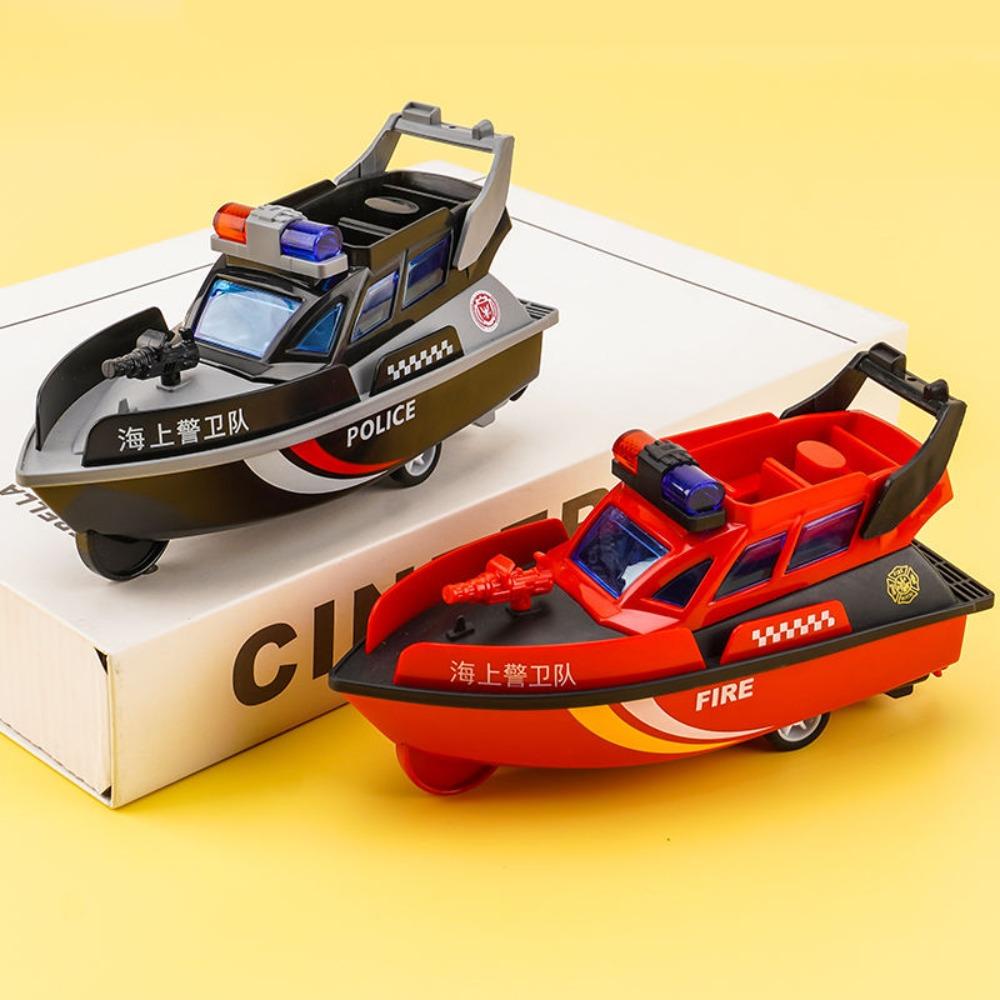 Emulational Inertial Patrol Ship Model Toy Thickened Children's Toys for Boys Gifts