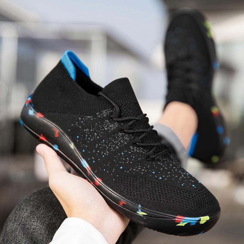 TUINANLE Barefoot Sneakers Men Soft Casual Shoes Comfortable Breathable Sports Shoes Walking Gym Sneakers Wide Toe