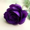 1Pc Artificial Fakes Flower Simulation High Quality Flannel Rose Flower Head Flores Wedding Rose Bouquet DIY Home Decoration