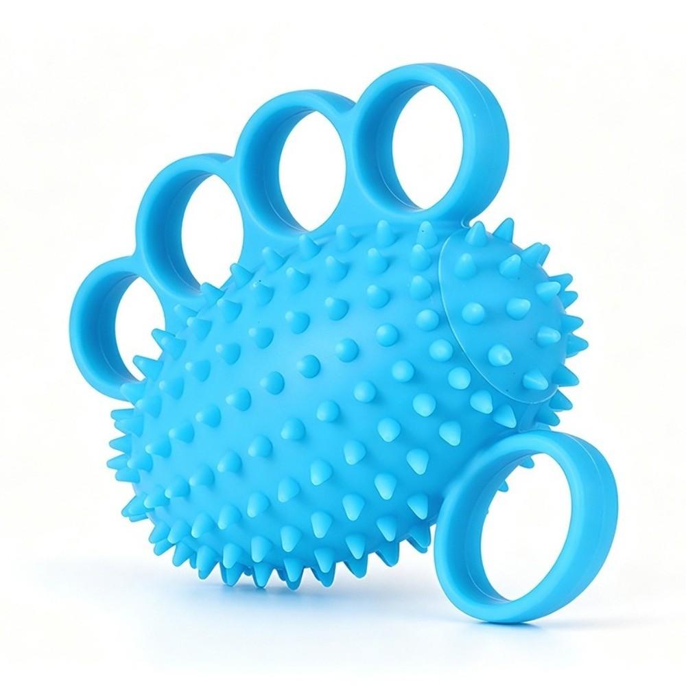 Finger-separated Finger Therapy Ball Silicone Hand Grip Strengthener for Musicians