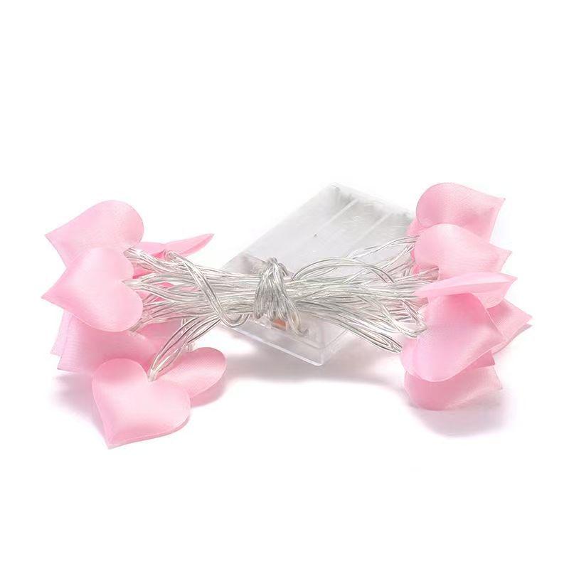 Heart String Fairy Lights for Dorm Room & Valentine's Day Decor