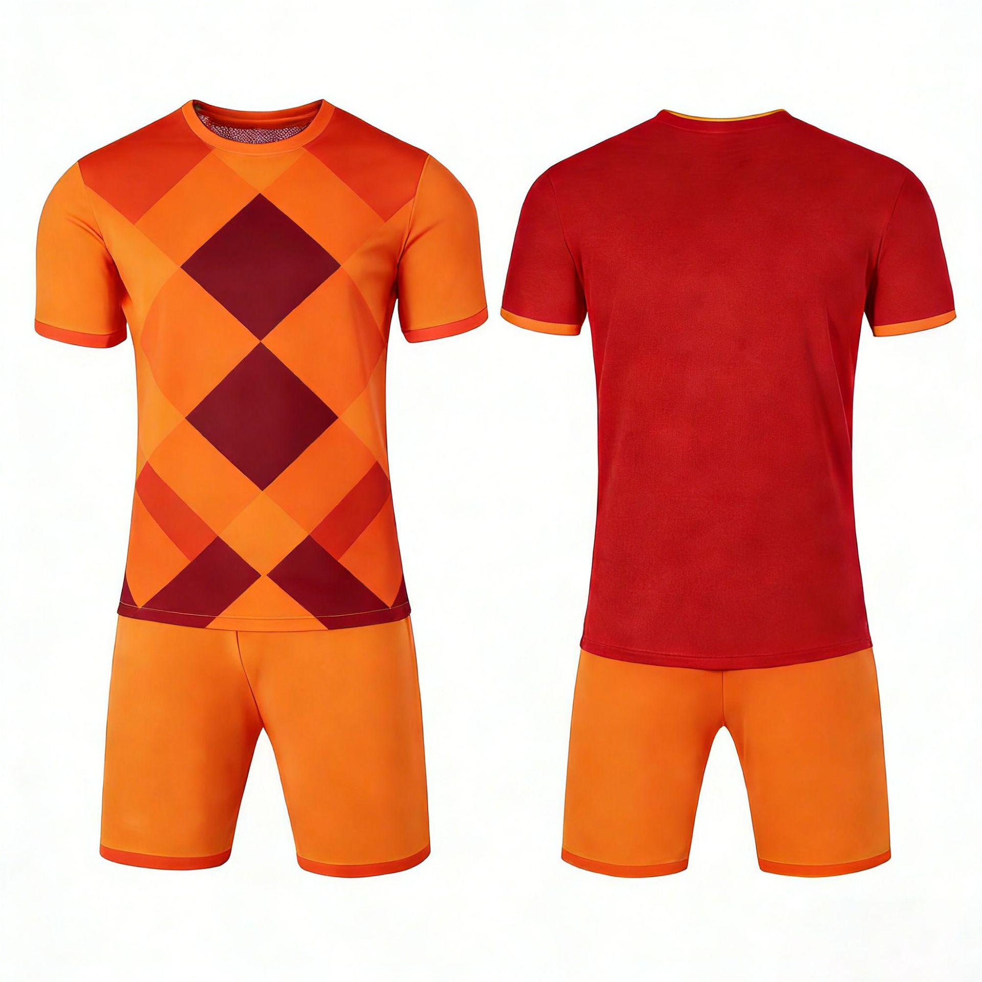 Men s Custom Football Uniform Set - Short Sleeve, Adult Team Training & Competition Wear for Autumn/Winter 2026 World Cup. S