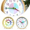 Kids Wall Clock Round Learning Clock Silent Non-Ticking Educational Home Decor