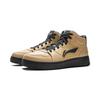Li Ning Tianji HI Slip Resistant Cushioning Abrasion Resistant Mid Top Skateboard Shoes Men's Brown AGCV339-3