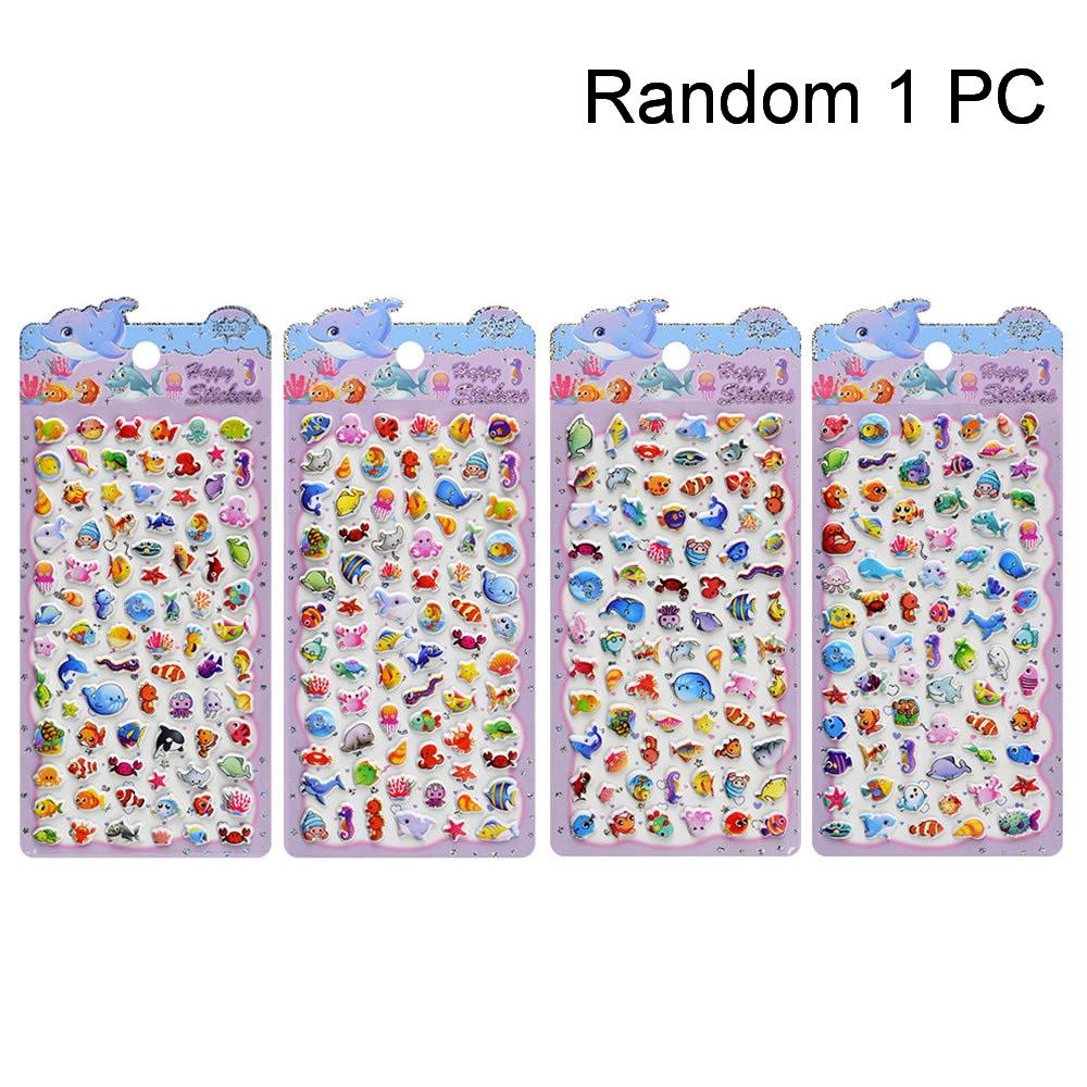 1 Sheet Kawaii Lovely Capibala Small Animals Foam 3D Decorative Stationery Stickers Scrapbooking Diy Diary Album Decals