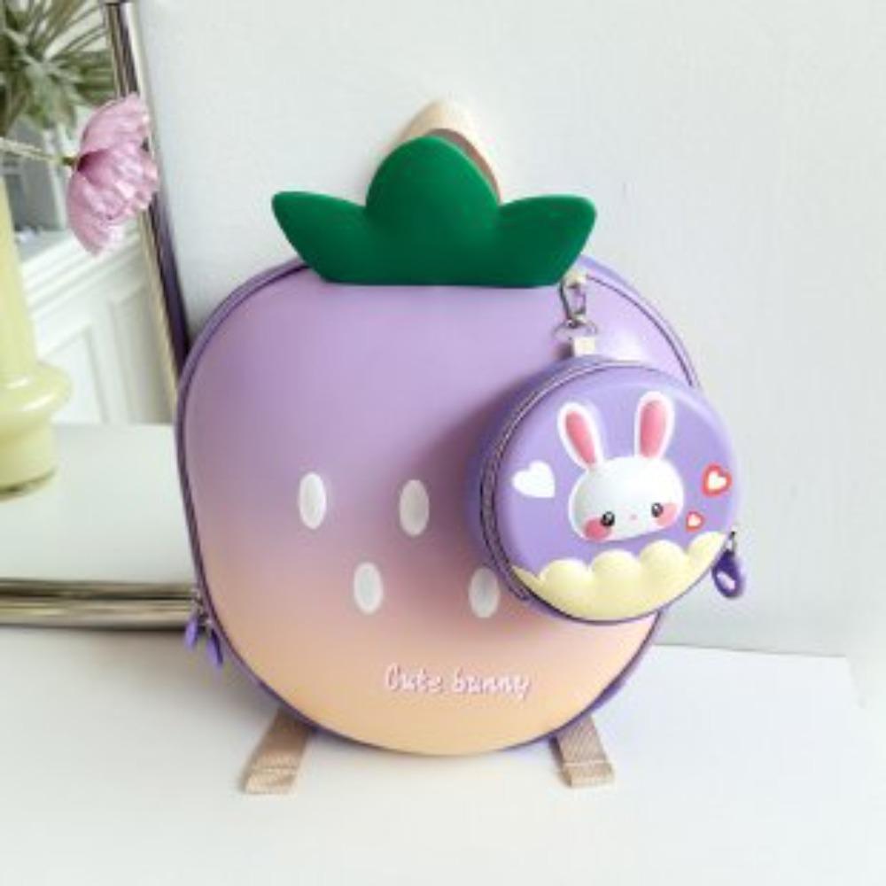 New children's leisure backpack EVA eggshell kindergarten schoolbag casual fashion cute boys and girls backpack