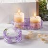 Kerzenhalter Harz Epoxidharz Silikonform Kerzenständer Heimtischdekoration Kreative Form DIY Schmuck Bastelarbeiten Gießform Werkzeuge