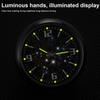 Car Clock Watch Glowing Accessories Stick On Car Vent Dashboard Clock For Travel Driving Commuting Touring Men Women Drivers