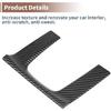 Carbon Fiber Shift Gear Panel Trim Sticker For Honda Civic 10Th Gen 2016 To