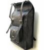 New Black Leather Vintage Backpack Rucksack Messenger School Bag Satchel