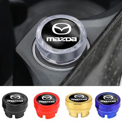 Automotive Ignition Device Protective Plug Decorative Cover Accessories For Mazda 3 6 CX5 2 CX3 CX9 MX5 RX8 Axela Demio Atenza