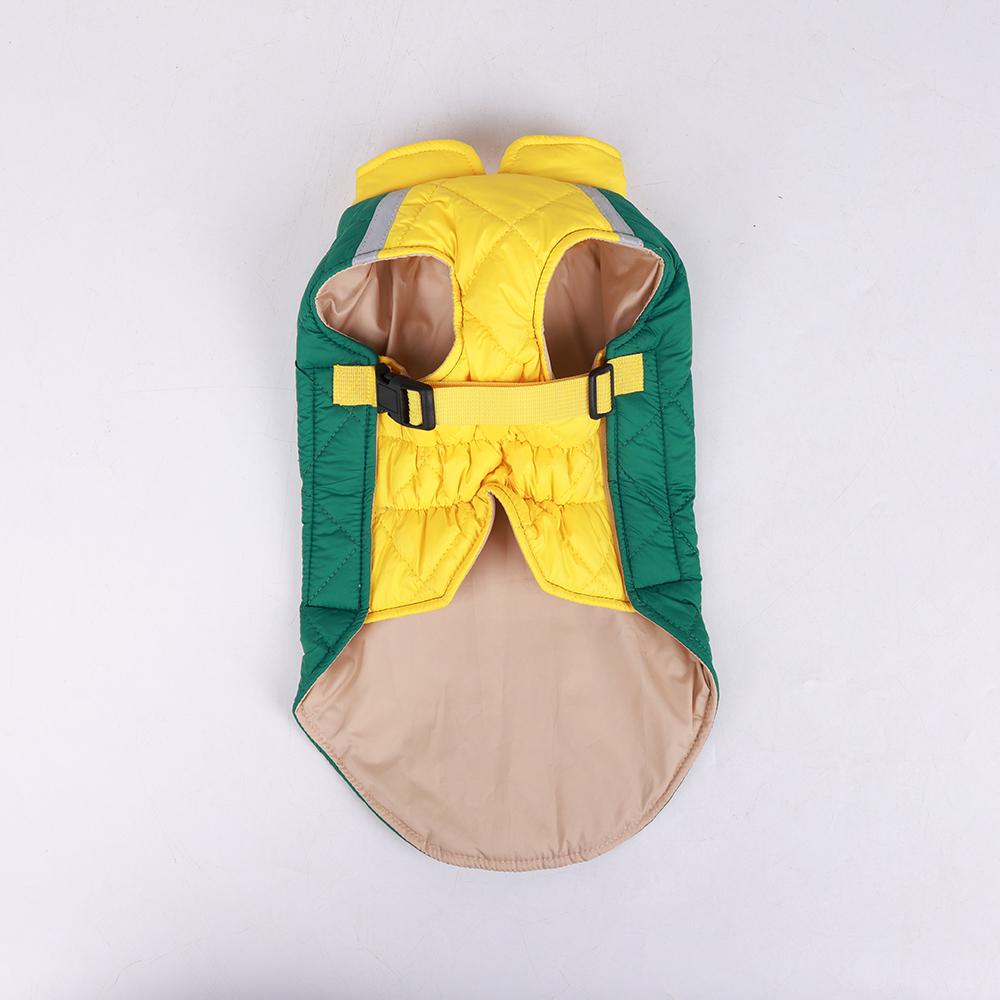 Reflective Labrador Big Dog Coat Jacket Winter Warm Pet Clothes for Medium Large Dogs Pitbull Golden Retriever Mascotas Clothing