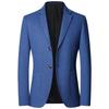 Mens Elegant Leisure Casual Blazers Autumn Fashion Jackets Business Man Blazers Plus Size