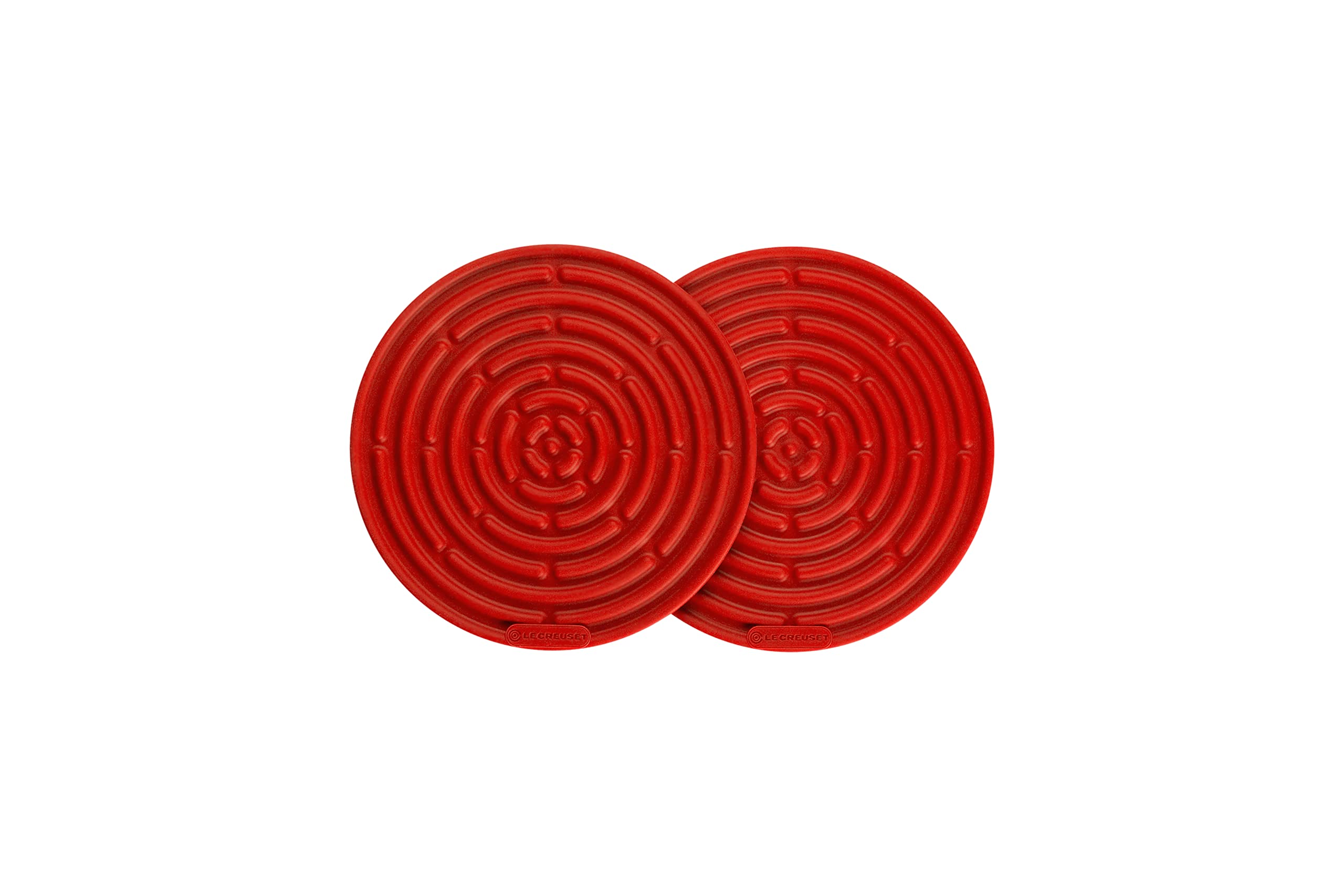 Le Creuset Silicone Pot Holder Mini Set of 2 Cherry Red