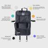 Car Seat Back Bag Oxford Cloth Bag Anti-Kick Pad Convenient Neat  Easy To Store