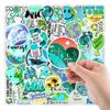 50 Eco-Friendly Graffiti Stickers for Cars, Motorcycles, Phones, and Skateboards