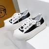 White Shoes for Women  New Summer Students Korean Style Versatile Casual Ins Fashion Shoes Thick Bottom Fashion Sneakers Xt121