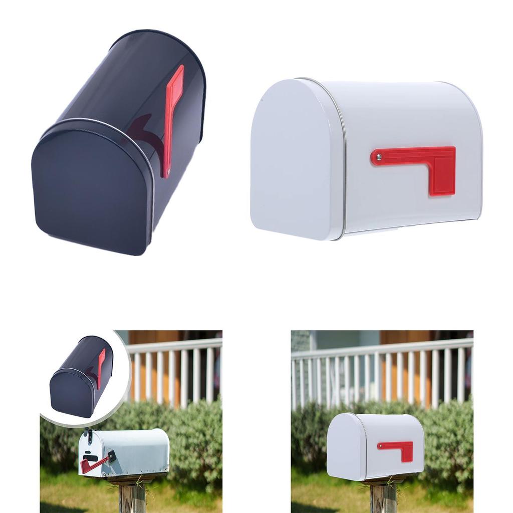 Tinplate Mailbox, Retro Style DIY Projects Decoration Mini Mailbox, for Mail House Valentine Classroom, Playhouse, Farmhouse
