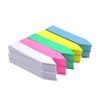 100Pcs Waterproof Plastic Plant Tags Garden Plant Labels Nursery Markers Flower Pots Seedling Labels Tray Garden Tools 10*2cm