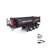 HUINA 1501 770S 1/18 19CH 2.4G RC Alloy Tractor Truck Engineering Trailer Truck with Light and Sound Toys for Boys Adults Gifts