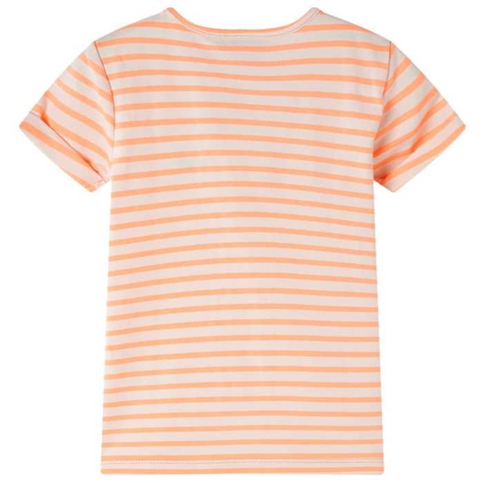 T-shirt pour enfants orange néon 92/104/116/128/140