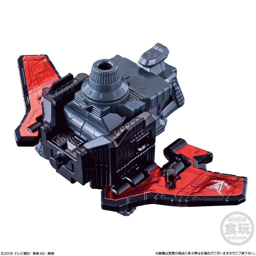 Minipla VS Vehicle Combination Series 01 Lupin Kaiser of 5 x Candy Sweets Sentai Lupinranger VS Keisatsu Sentai (Set 1) Toys/Refreshing (Kaitou