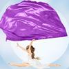 Semicircle Praise Dance Flags Colorful Belly Dance Fan Dance Performances Fan  Sports Games