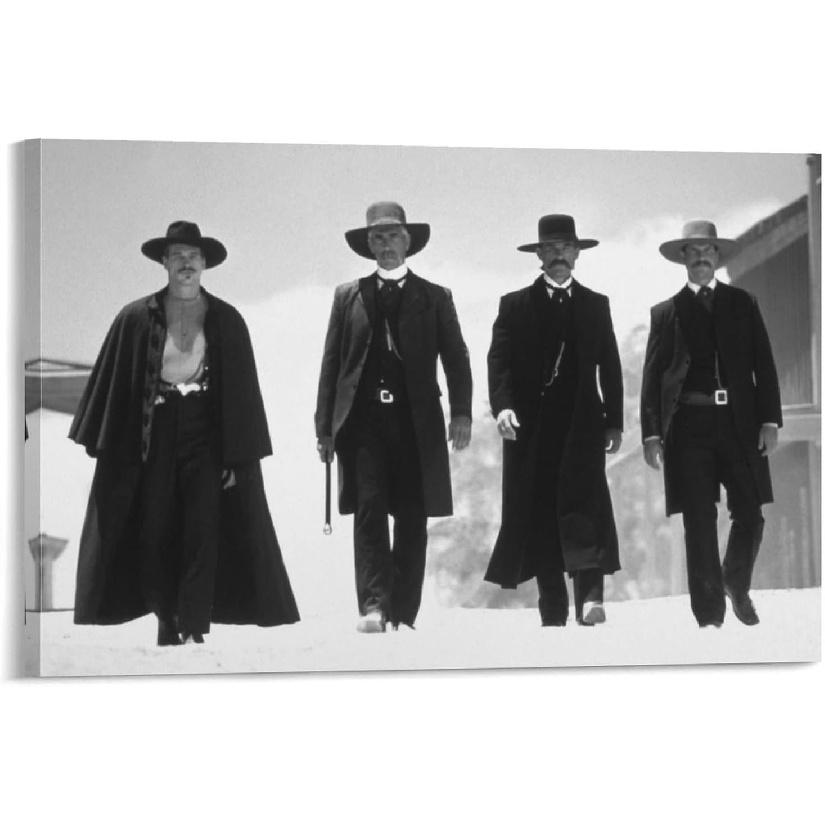 Classic Movies - Tombstone Vintage Poster Wall Art Decor Living Room Bedroom Kitchen Wall Decor Canvas Art Poster and Wall Art Picture Print Modern