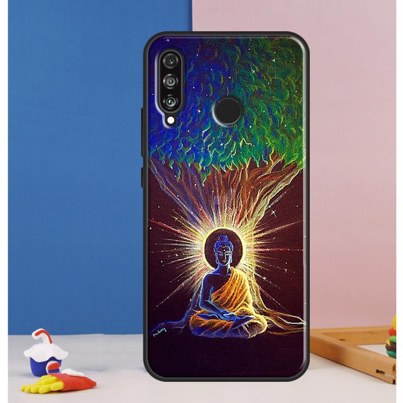 Buddha For Huawei Nova 12i 10 9 SE 5T 12s 11i Y91 Y90 Y60 Y70 Y72 Y61 P20 P30 P40 Lite P60 Pro Case