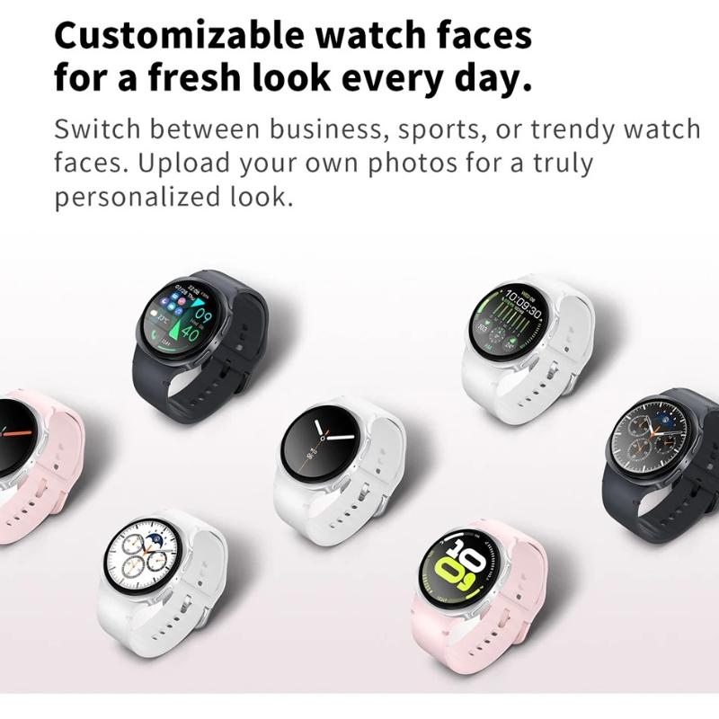 2026 New Watches 8 Mini NFC Bluetooth Call Smart  Men Women GPS  Motion Track AI Voice Sport Heart Rate Health Monitoring AMOLED HD Screen Smartwatch