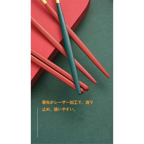 Edelstahl Besteckset, 3-teiliges Set mit Essstäbchen, Gabel und Löffel, Inklusive Etui, Tragbar und Hygienisch, Perfekt für Outdoor-Aktivitäten, Campi