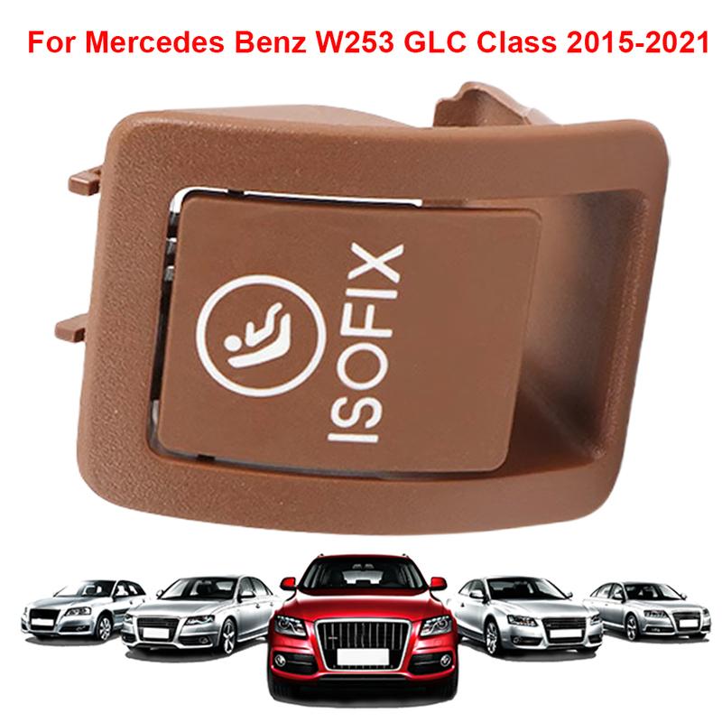 Child Seat ISOFIX Switch Cover 2059200806 Rear Child Seat Safe ISOFIX Cover for Mercedes Benz W253 GLC Class 2015-2021