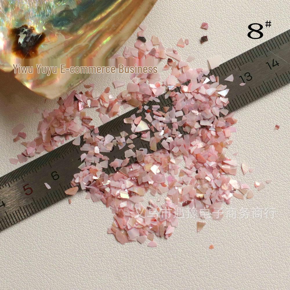 Mother of Pearl Shell Abalone Slivers: Nail Art, Hair Accessories, Resin Jewelry Materials