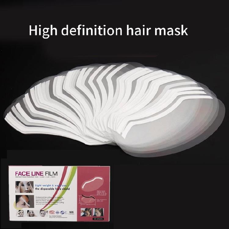 Klarer Einweg-Gesichtsschutz Haarschneide-Gesichtsschutz Visiere Haarfärbe-Gesichtsschutz Maske Friseurbedarf
