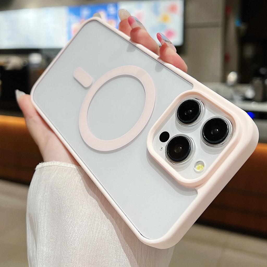 Slim Fit Magnetic Case for For Iphone 17 16 15 14 Plus 13 12 11 Pro Max Case For Magsafe Transprent Case Shockproof Protective Cover