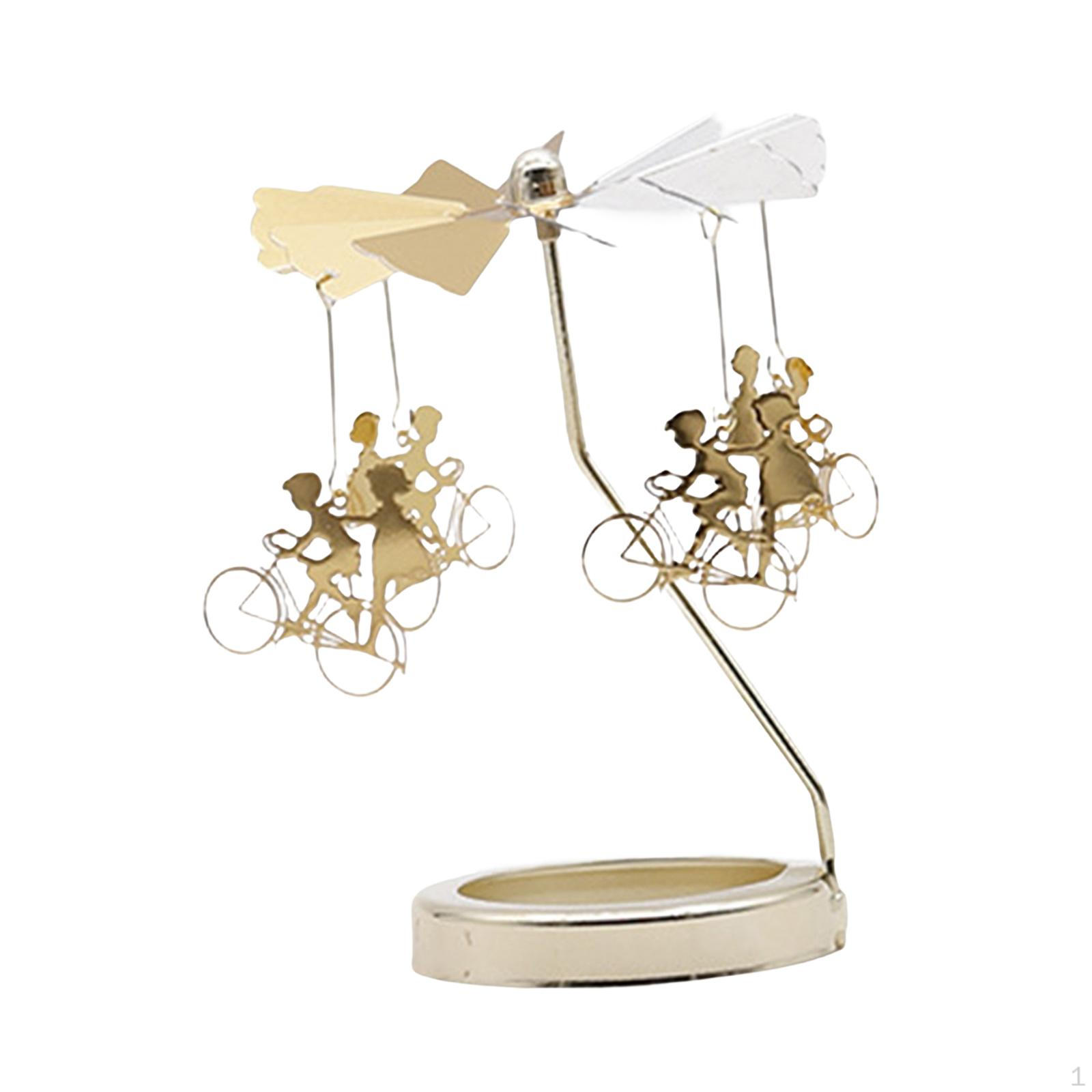 

Подсвечник Подсвечники для чая Декор Канделябры Вращающийся подсвечник для спальни Конус