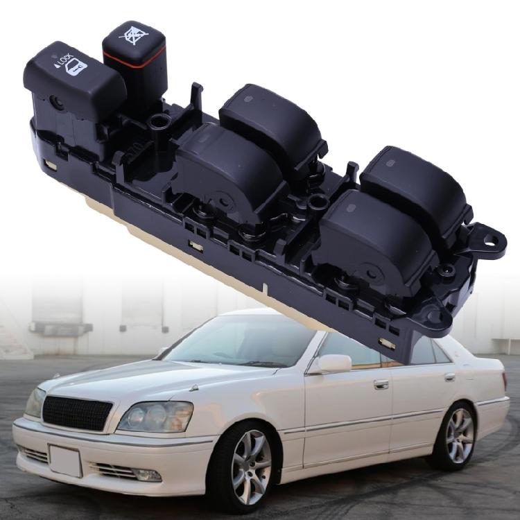 Four Button Driver Side Window Panel 840400P010 for Door Electrical Repair, Black ABS Housing for 2001-2007 Models and Daily Service