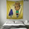ONI Wall Hanging Printed Fabric Blanket Decorative Tapestries for Bedroom Living Room Home Decor