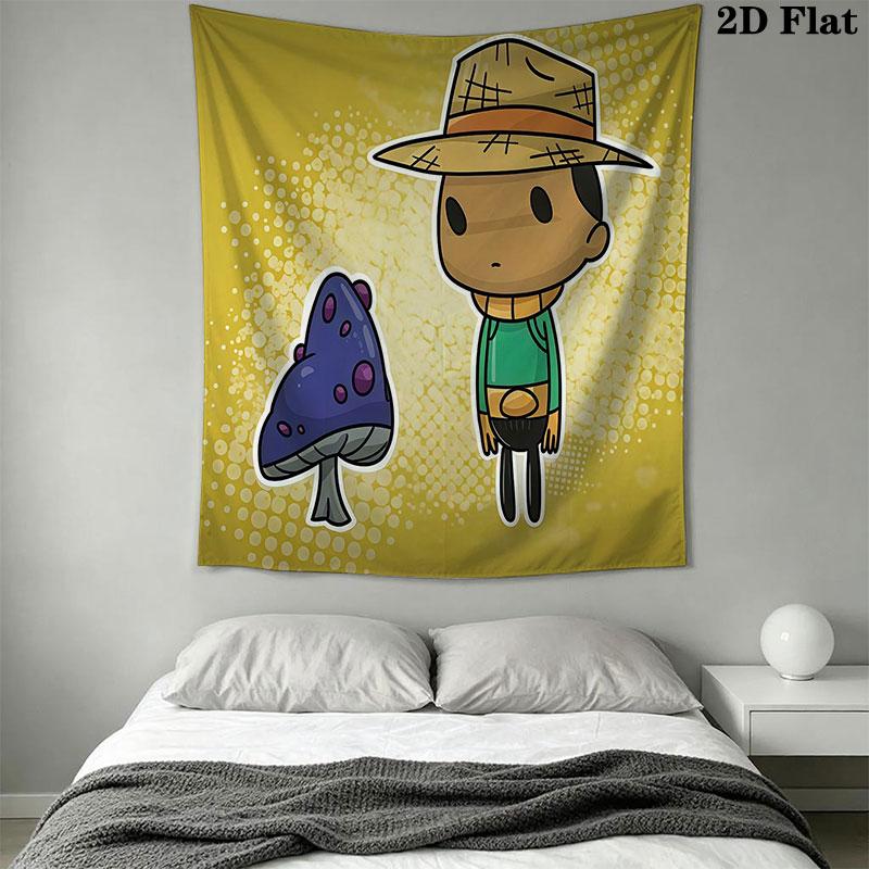 ONI Wall Hanging Printed Fabric Blanket Decorative Tapestries for Bedroom Living Room Home Decor