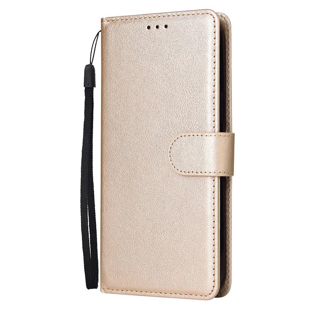 

Leather Flip Case for iPhone 14Pro/16ProMax with Card Slots iPhone 12 Pro Max золотой