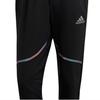 Adidas Knitted Sweatpants Men's Black Moderate Straight Fit Pants HF8766
