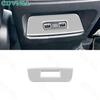 Rear Seat USB Socket Control Panel Trim For Honda CR-V CRV -24 Matte Silver