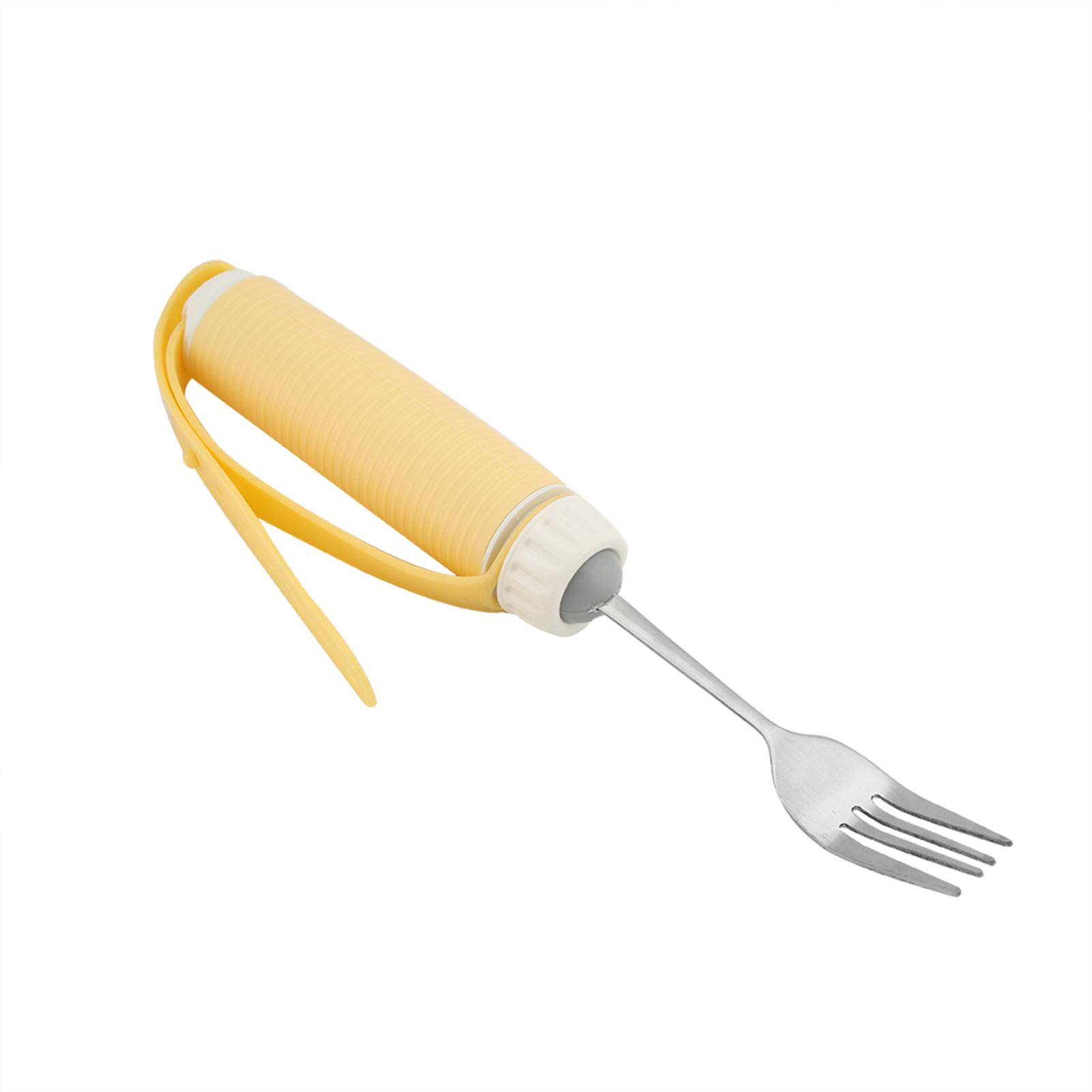 

Disabled Patient Arthritis Elder Utensil Removable Flexible Rotating Eating Tablewares Type 1