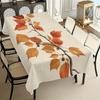 Elegant Autumn Rectangle Table Cloth for Table Decor Holiday Party Waterproof Reusable Tablecloth for Tables Kitchen Dining