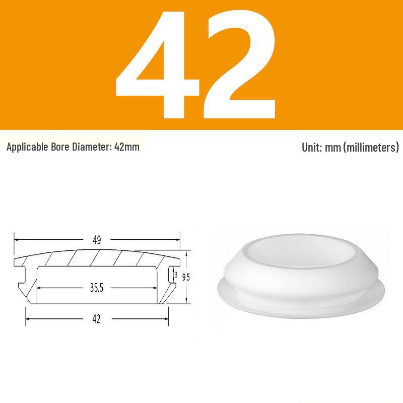 High-Temp Resistant Silicone Rubber Stopper with Card Slot Sealing Cap