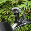 Aluminum Alloy Adjustable Spotlight Bracket for Motorcycles ATV UTV Electric Vehicles Multi Angle Vehicle Bumper Handlebar