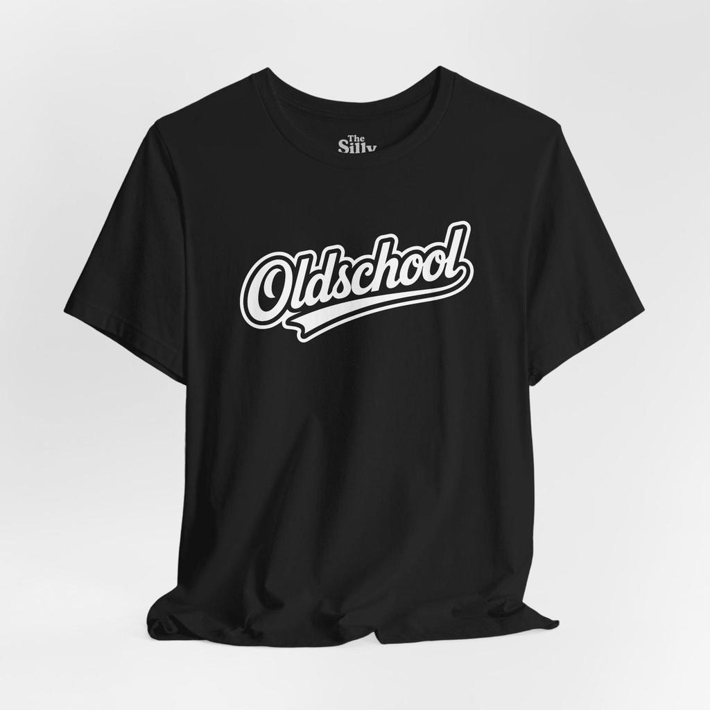 Oldschool Script T-Shirt, Retro Typography, 90s Throwback