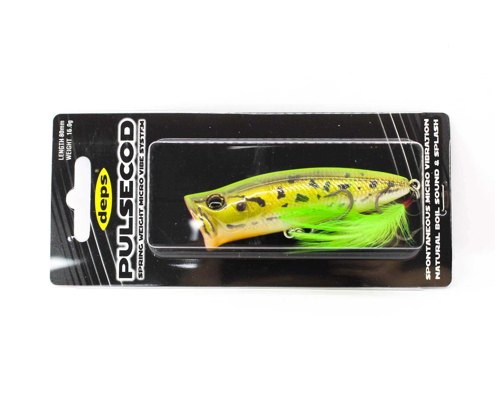 

Deps Pulsecod Popper Плавающий воблер 80мм 16 грамм 11 (9119)