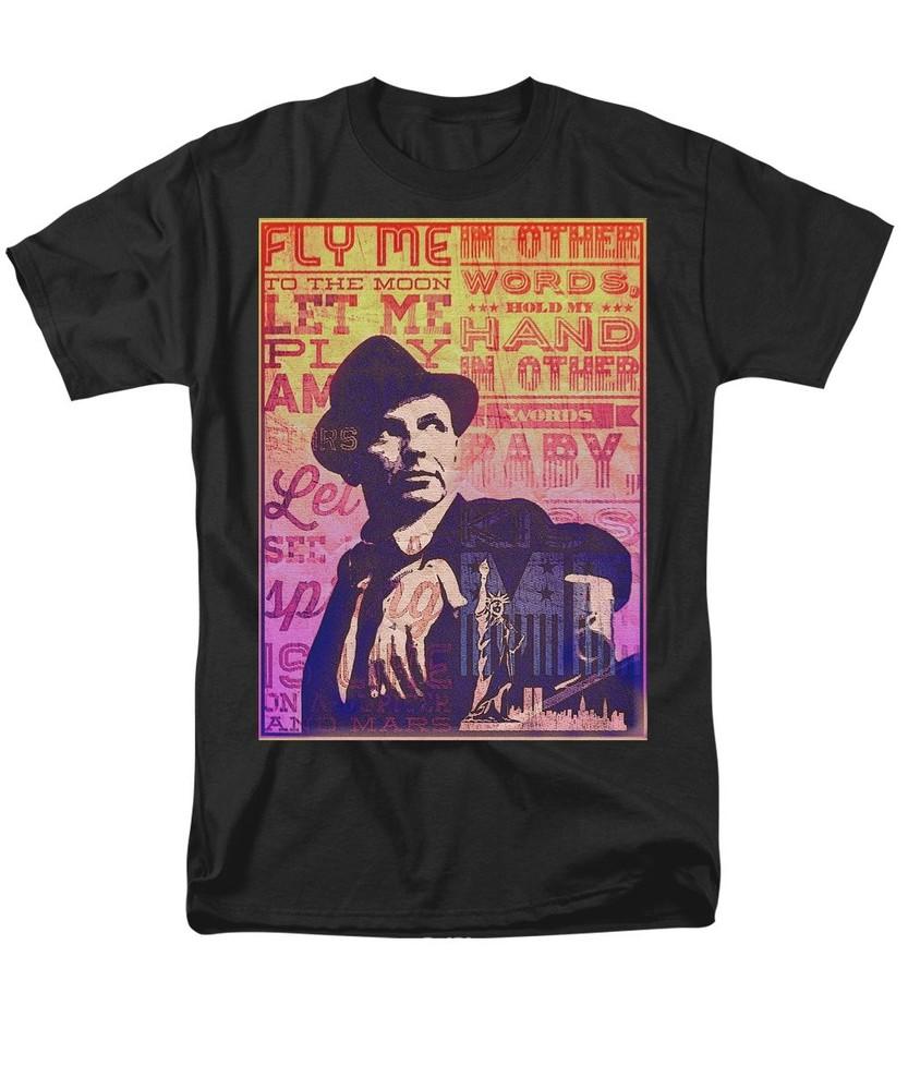 Fly Me to the Moon by Frank Sinatra T-Shirt Count Basie Let Me Play Among Stars Unisex T-Shirt M