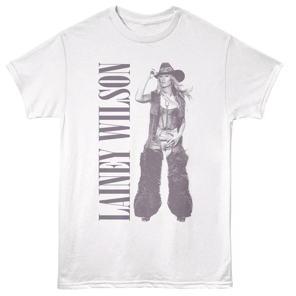 Lainey Wilson Full cowgirl Outfit Photo Men s T Shirt Country Music L
